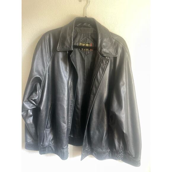 Men's CUSTOM Leather Jacket Custom Tailored XL Hong Kong - Picture 8 of 10